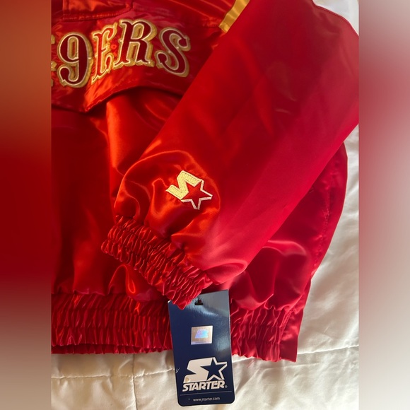 NEW 49ers NFL Starter Pullover - Picture 3 of 6